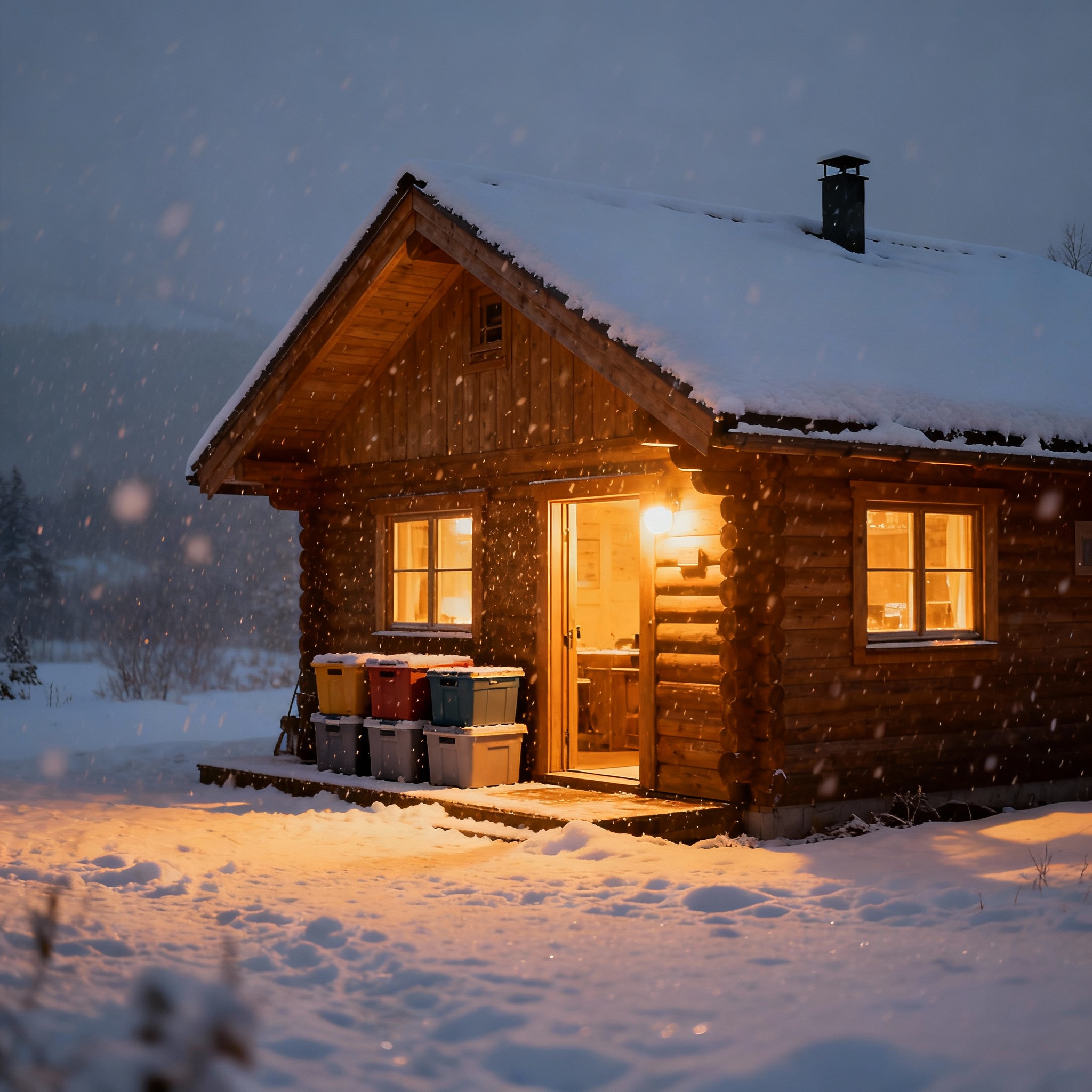 Checklist and inventory timeline graphic